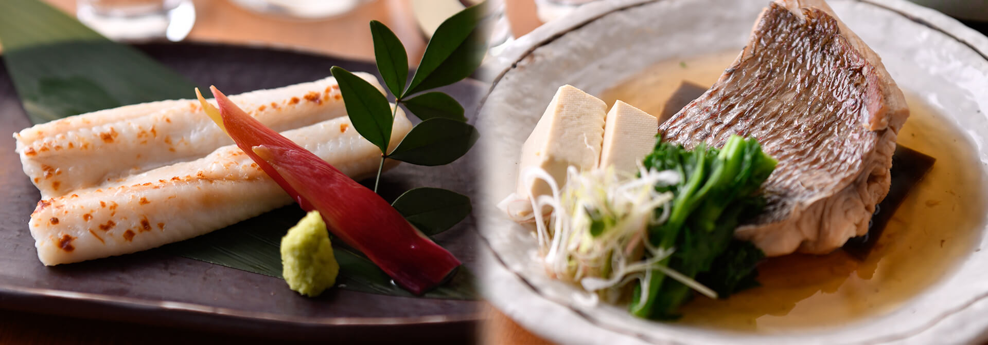 材料からこだわった自慢の料理